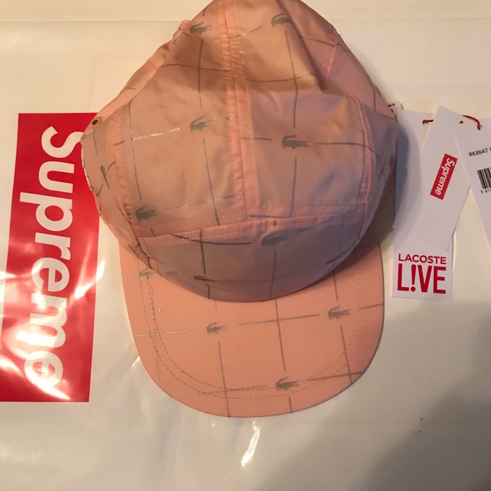 Supreme Lacoste hat